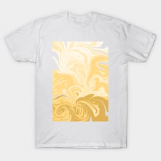 ABSTRACT LIQUIFY EFFECT WARM PASTEL COLOR T-Shirt